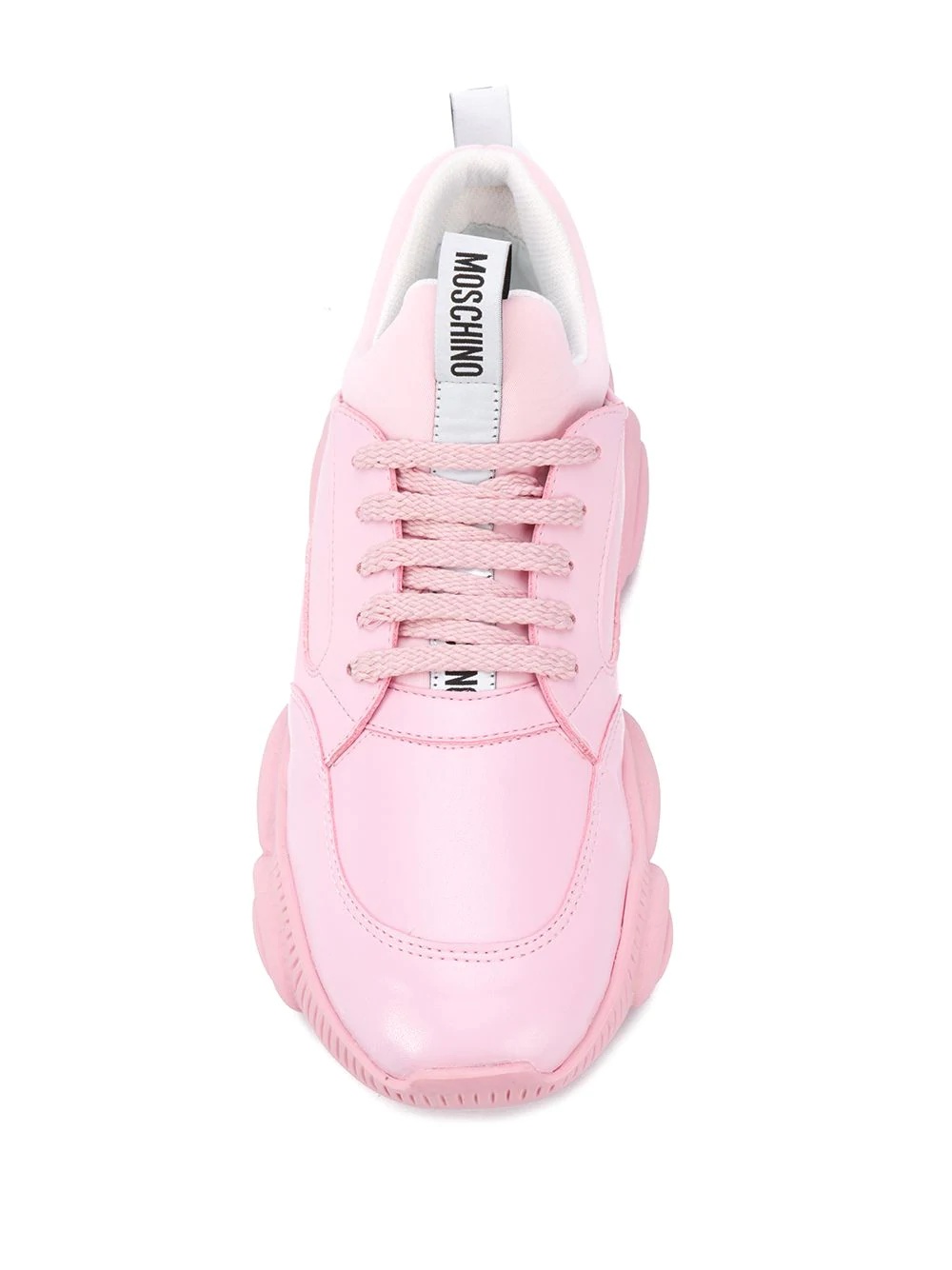 leather Teddy sneakers - 4