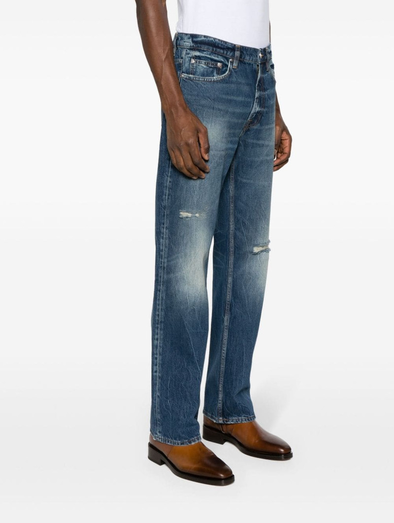 ripped-detailed distressed jeans 3