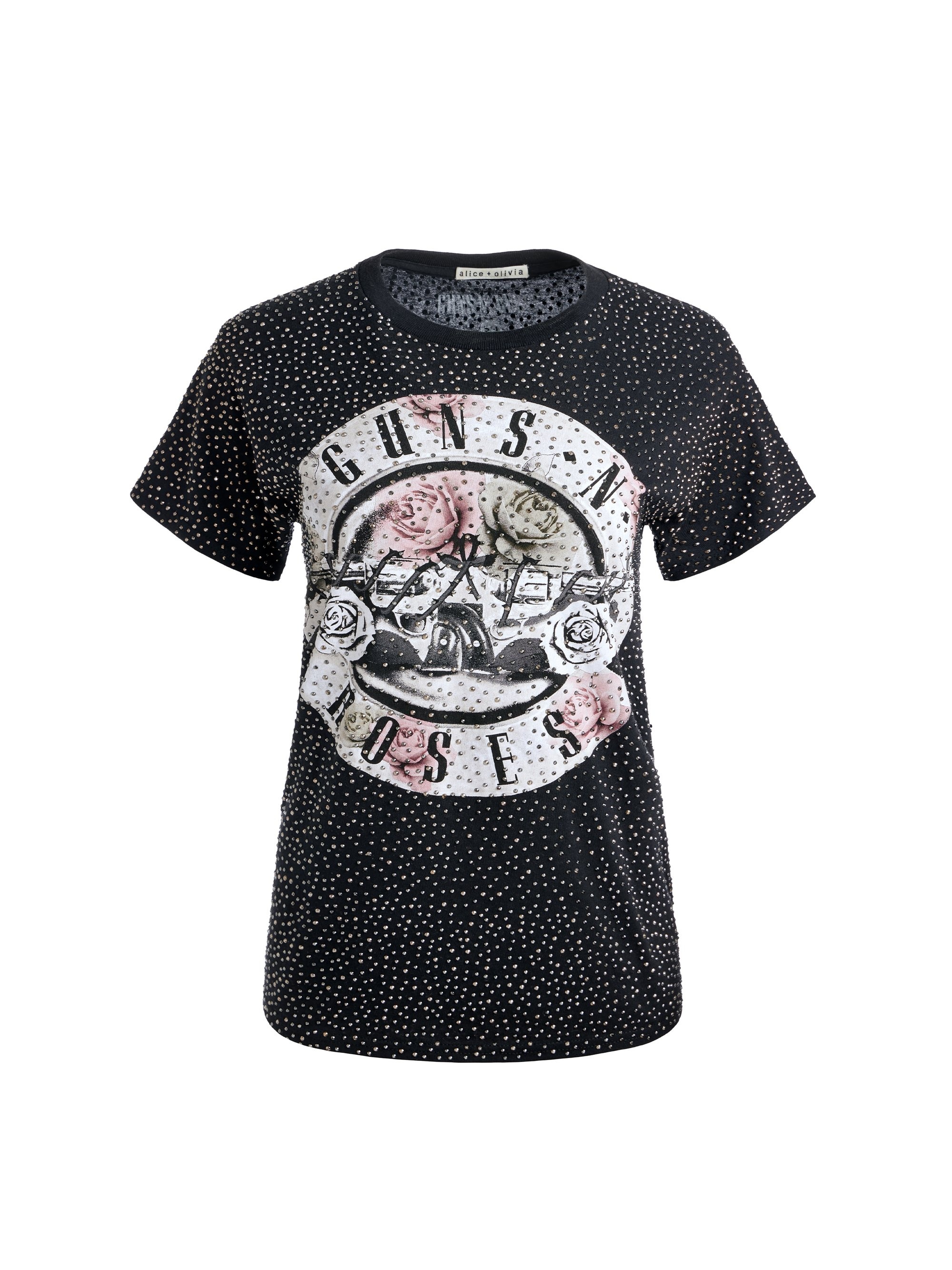 Alice + Olivia ALVERA EMBELLISHED TEE | REVERSIBLE
