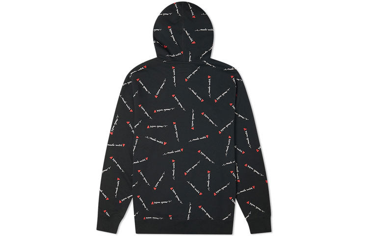 Converse Love Pattern Full Print Sports Couple Style Black 10022411-A01 - 2
