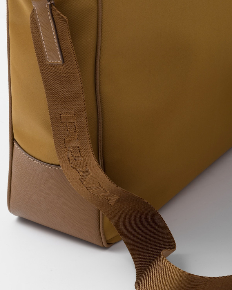 Prada Re-Nylon and Saffiano leather tote bag outlook