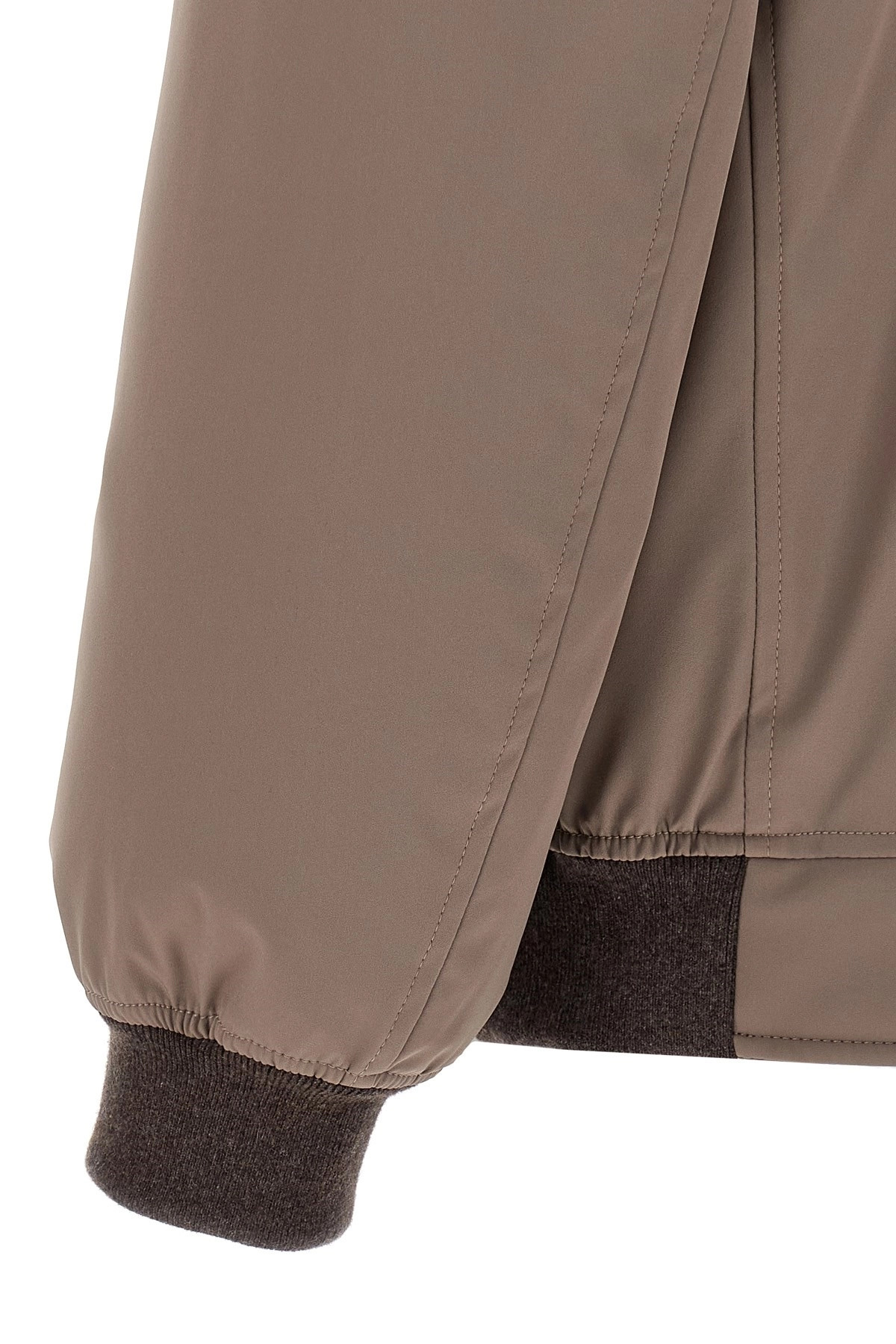 Sherling neck bomber jacket - 4