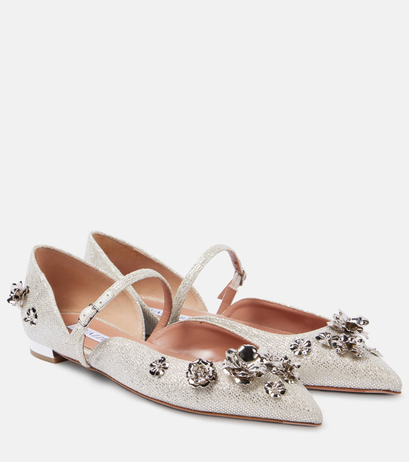 Bloom embellished ballet flats 1