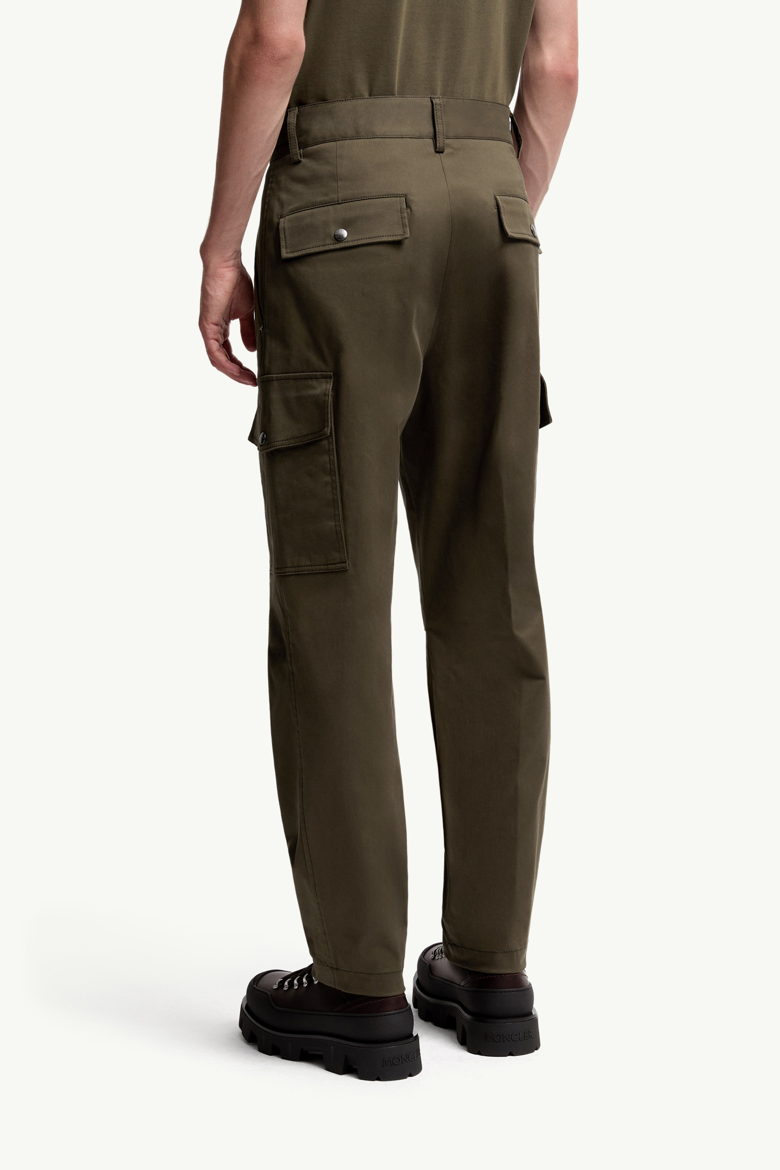 Cotton Gabardine Cargo Pants - 5