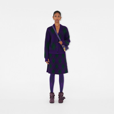 Burberry Argyle Wool Skirt outlook