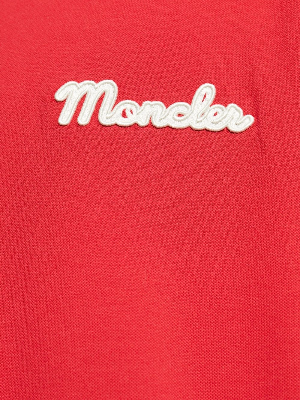 embroidered-logo polo shirt - 5