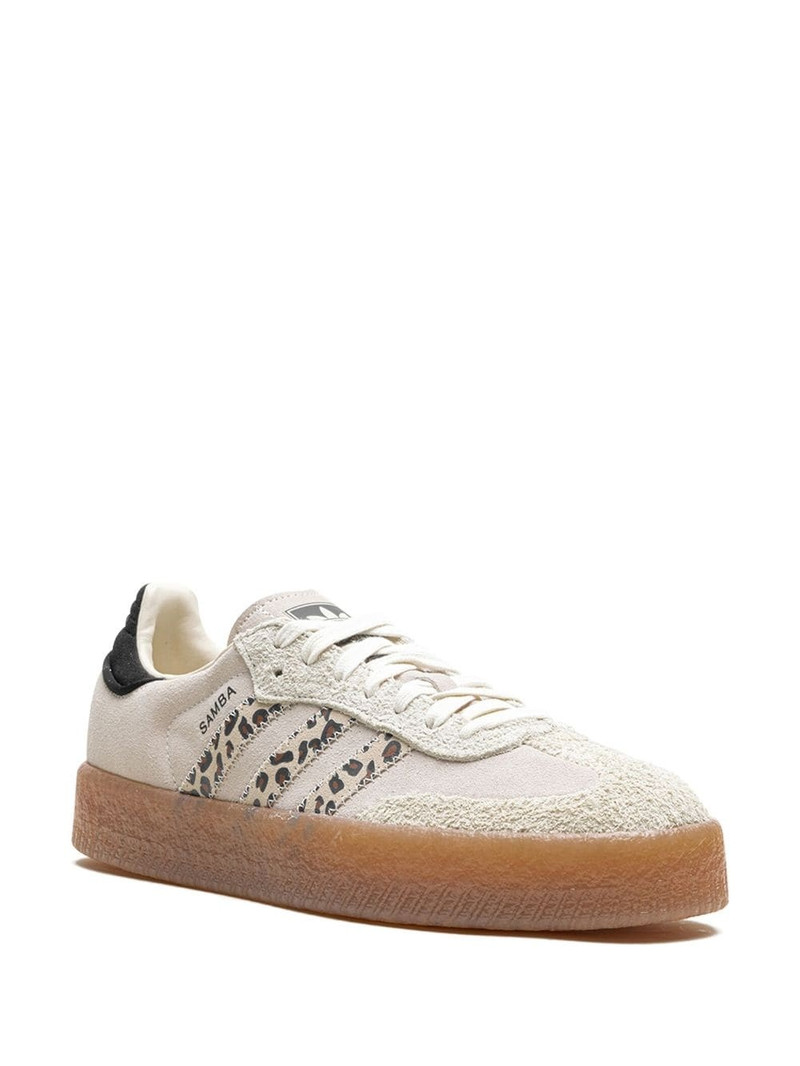 adidas Sambae "Leopard Off White" sneakers outlook
