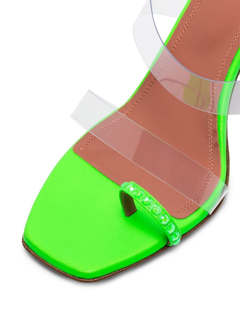 Sami 95 clear strap sandals - 2