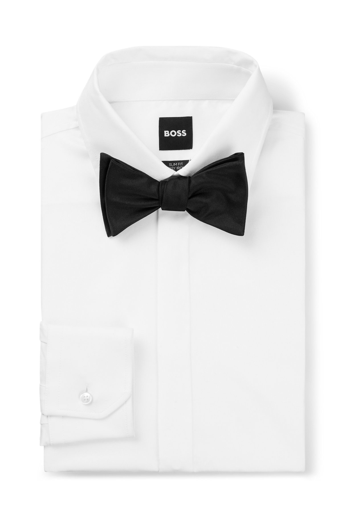 ITALIAN-MADE BOW TIE IN SILK JACQUARD - 3
