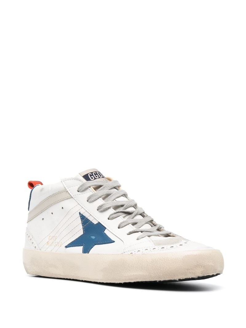 Golden Goose Mid-Star panelled sneakers outlook