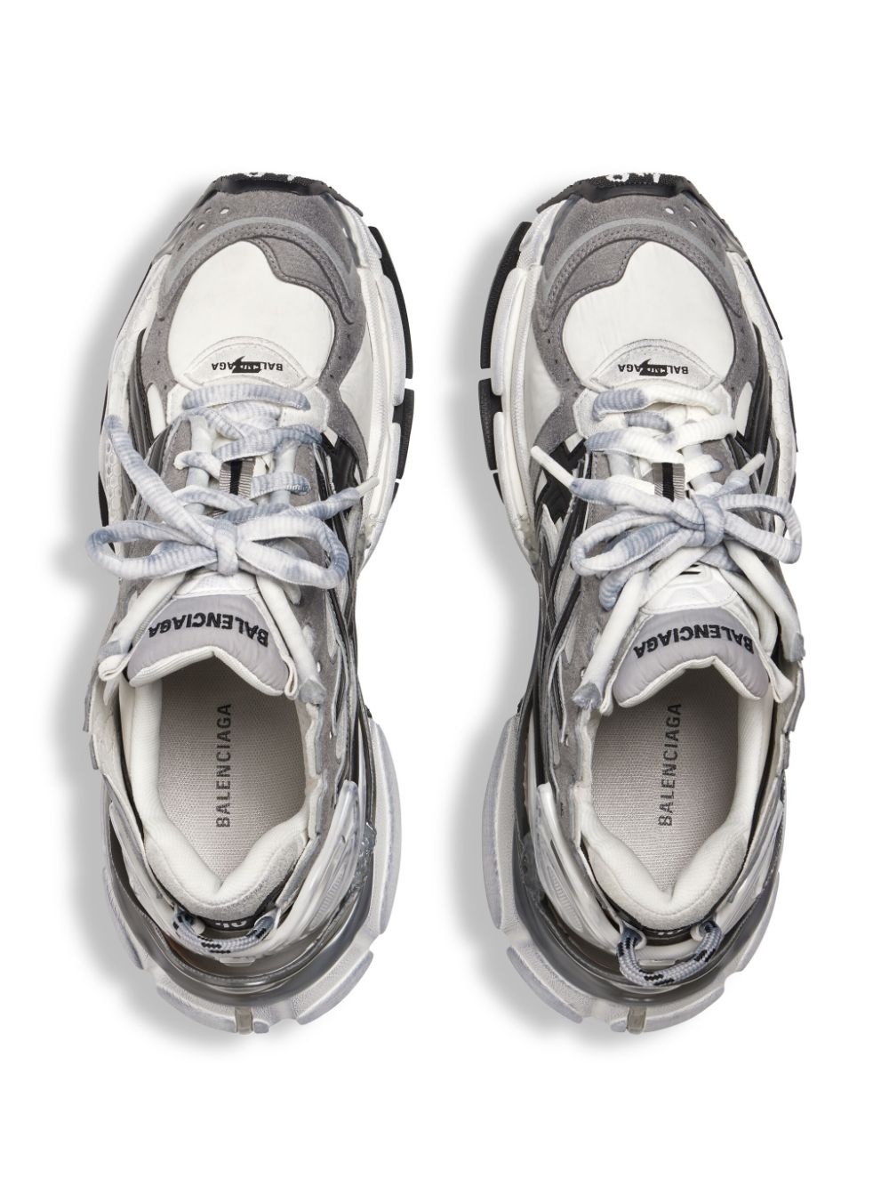 Runner panelled-design sneakers - 5