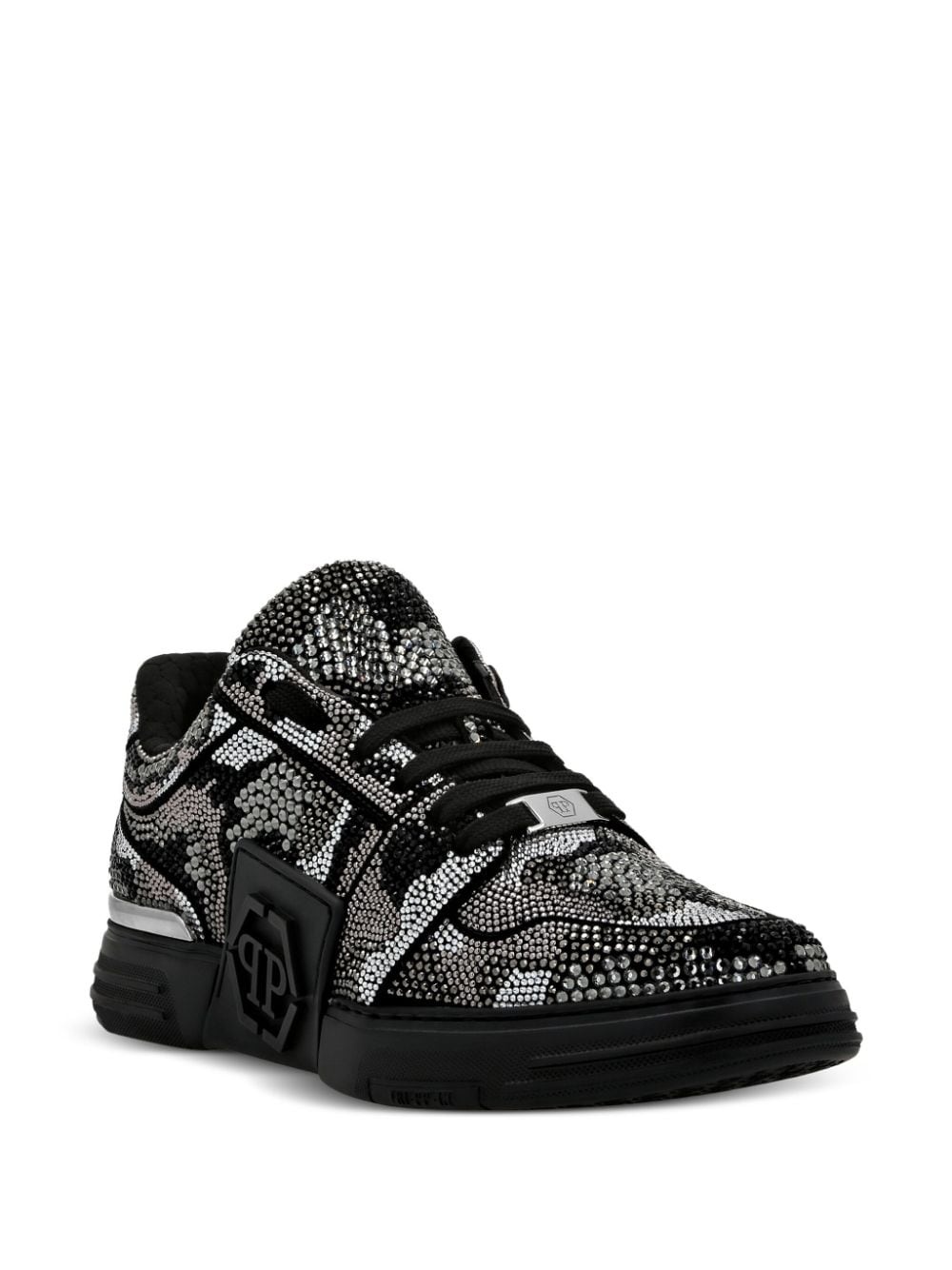 Crystal Royal Street embossed-logo sneakers - 2