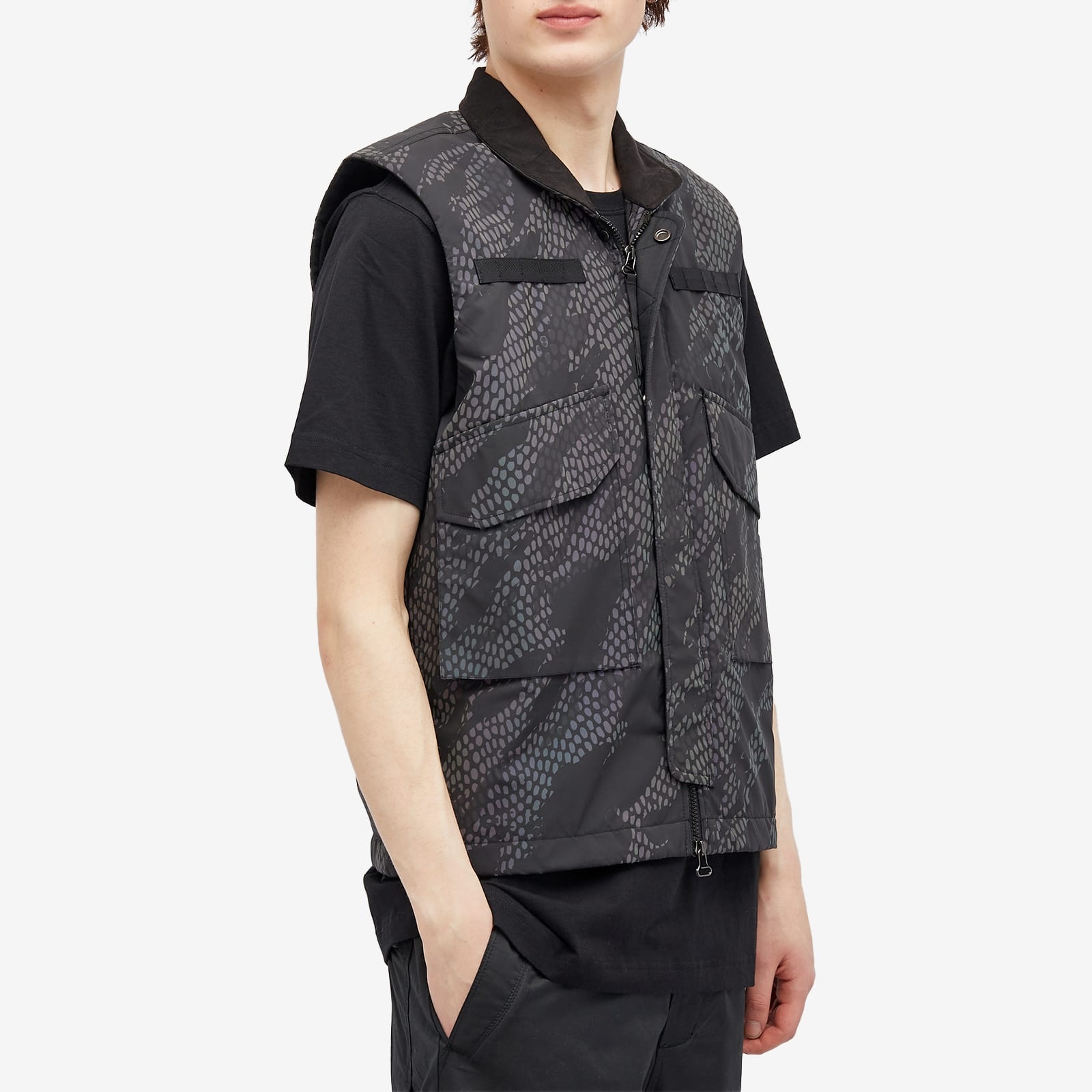 Maharishi Reflective Camo Padded Flak Vest - 2