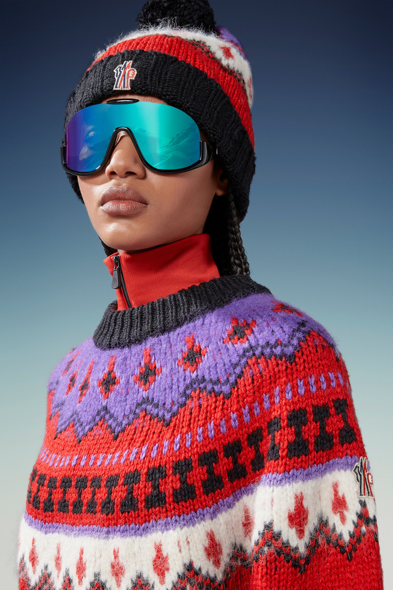 Alpaca & Wool Jacquard Sweater 4