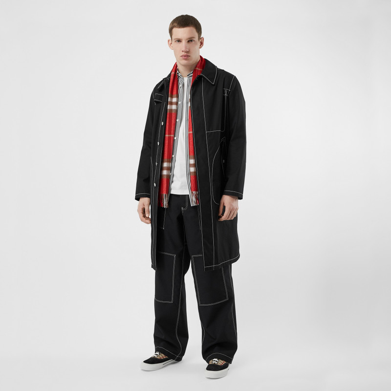 The Classic Check Cashmere Scarf 7