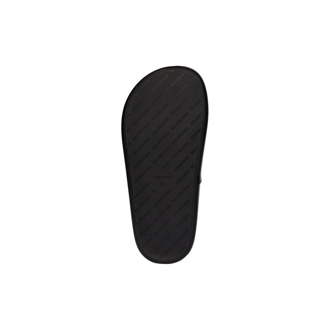 Women's Rise Thong Sandal in Black - 7