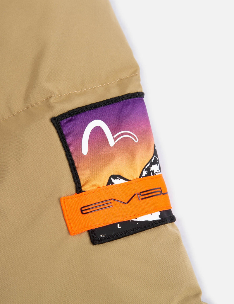 Contrast Webbing Strap Quilted Down Jacket 13