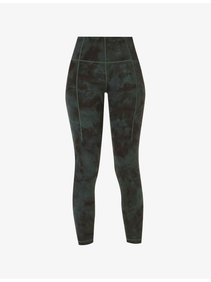 Super Soft graphic-print stretch-jersey yoga leggings 1