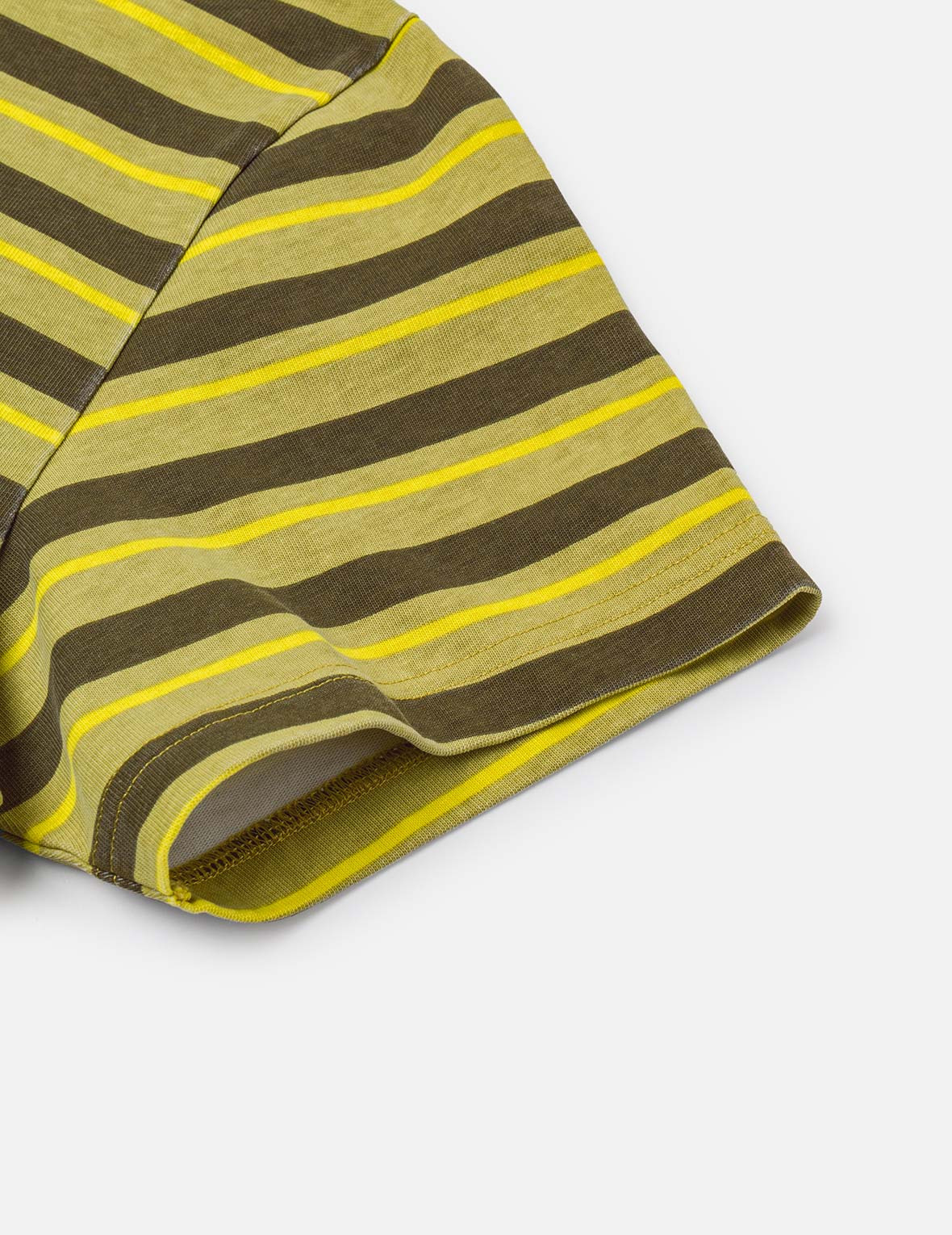 Seagull Appliqué Relax Fit Stripe T-Shirt - 7