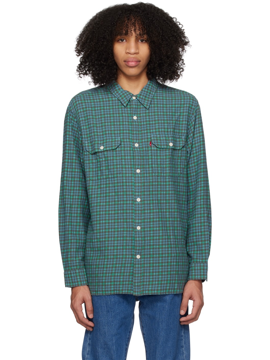 Green & Blue Jackson Shirt - 1