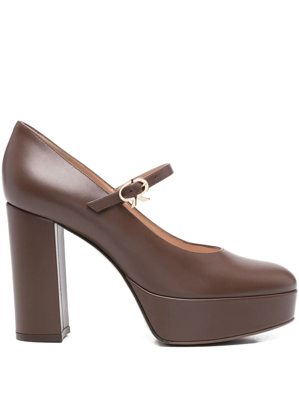 105mm platform mary jane pumps - 1
