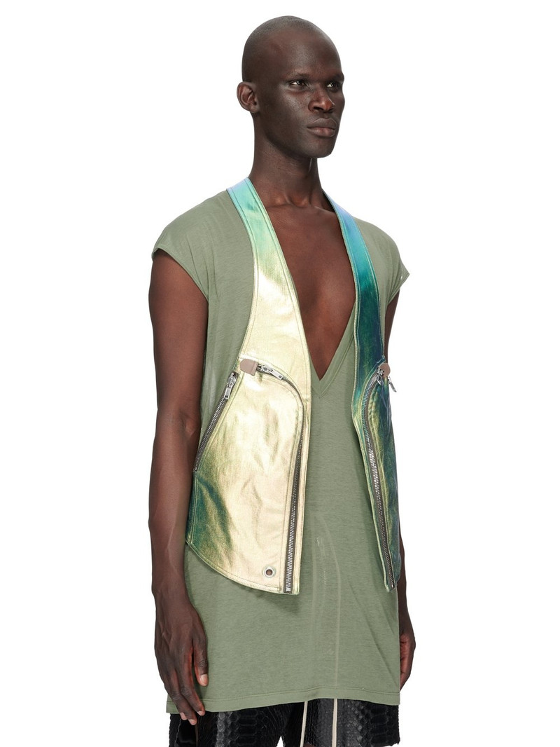 harness-style iridescent vest 2