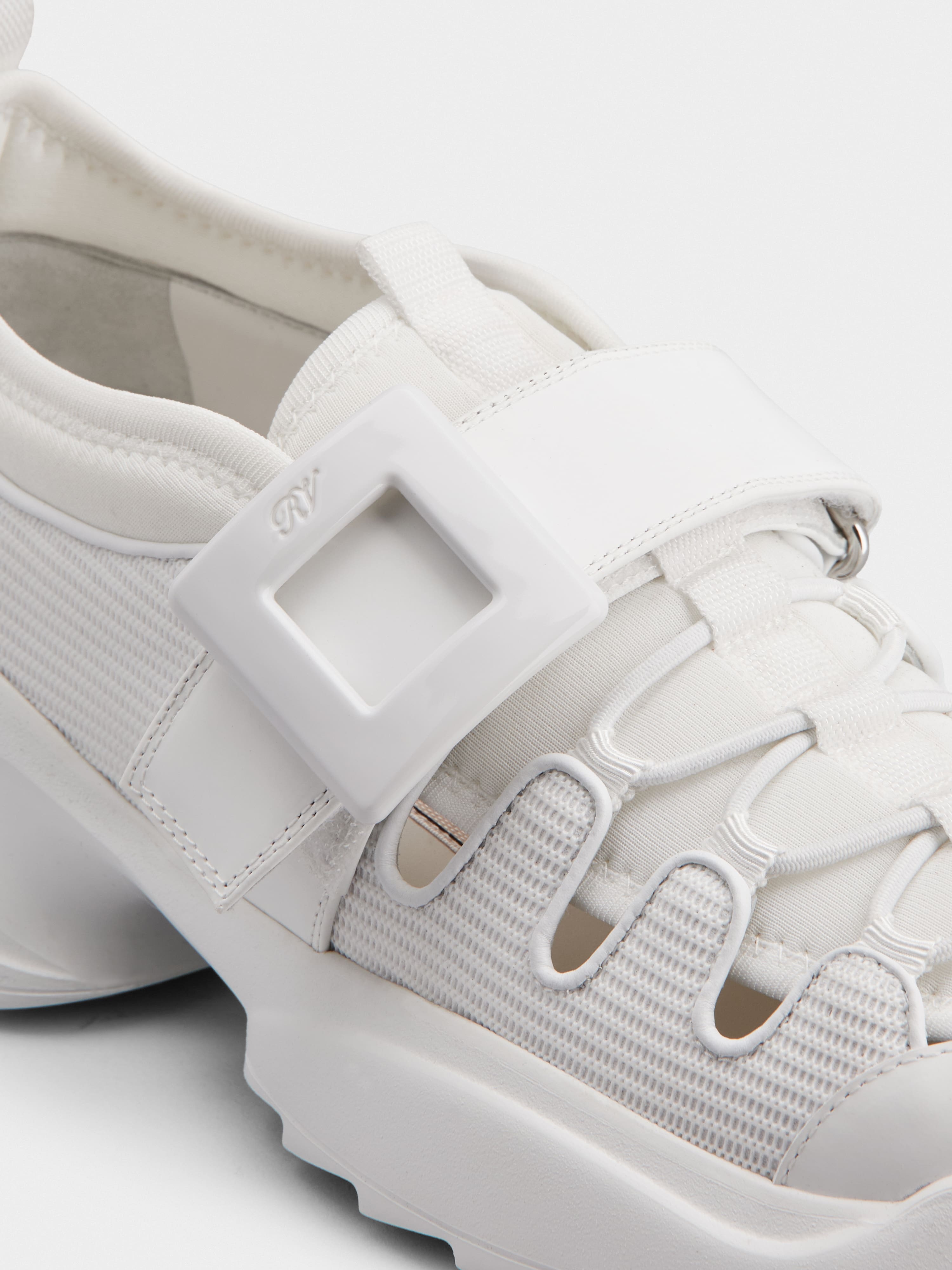 Viv' on the Run Trekky Sneakers in fabric and leather - 3