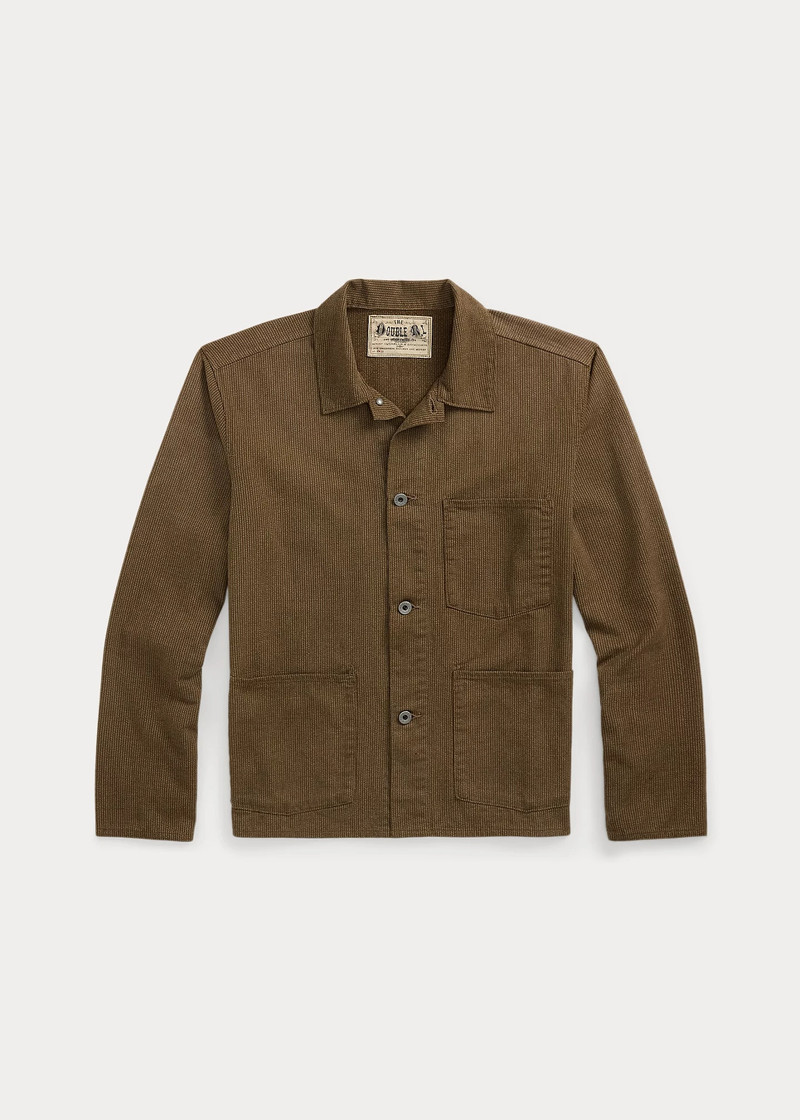 Striped Twill Utility Jacket 1