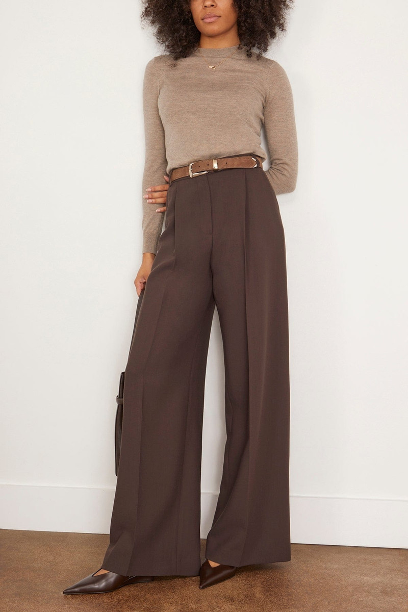 LA COLLECTION Maya Knitted Top in Biscuit outlook