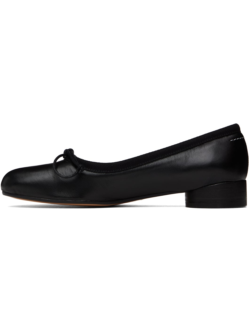 Black Anatomic Classic Ballerina Flats - 3