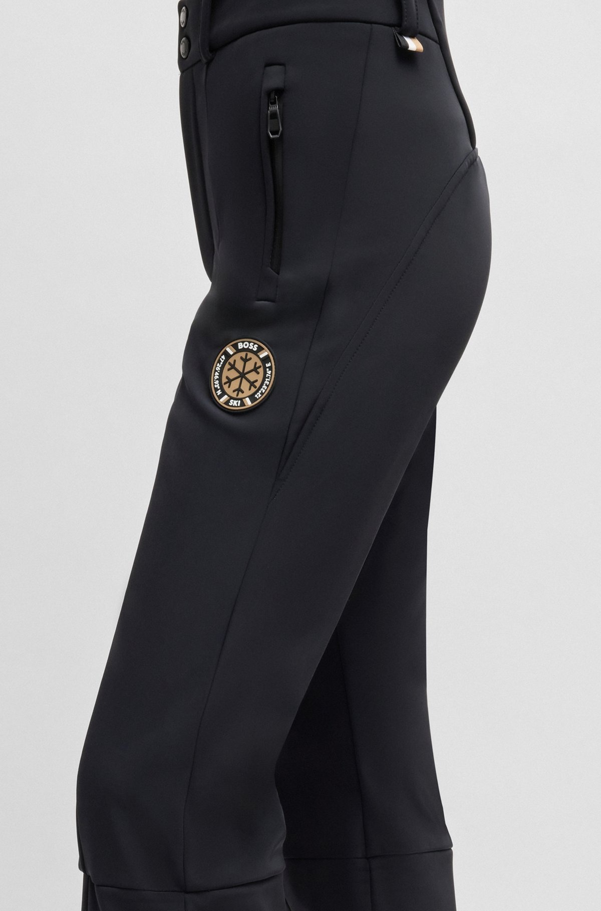 BOSS SKI WATER-REPELLENT TROUSERS WITH SNOW GUARD - 5