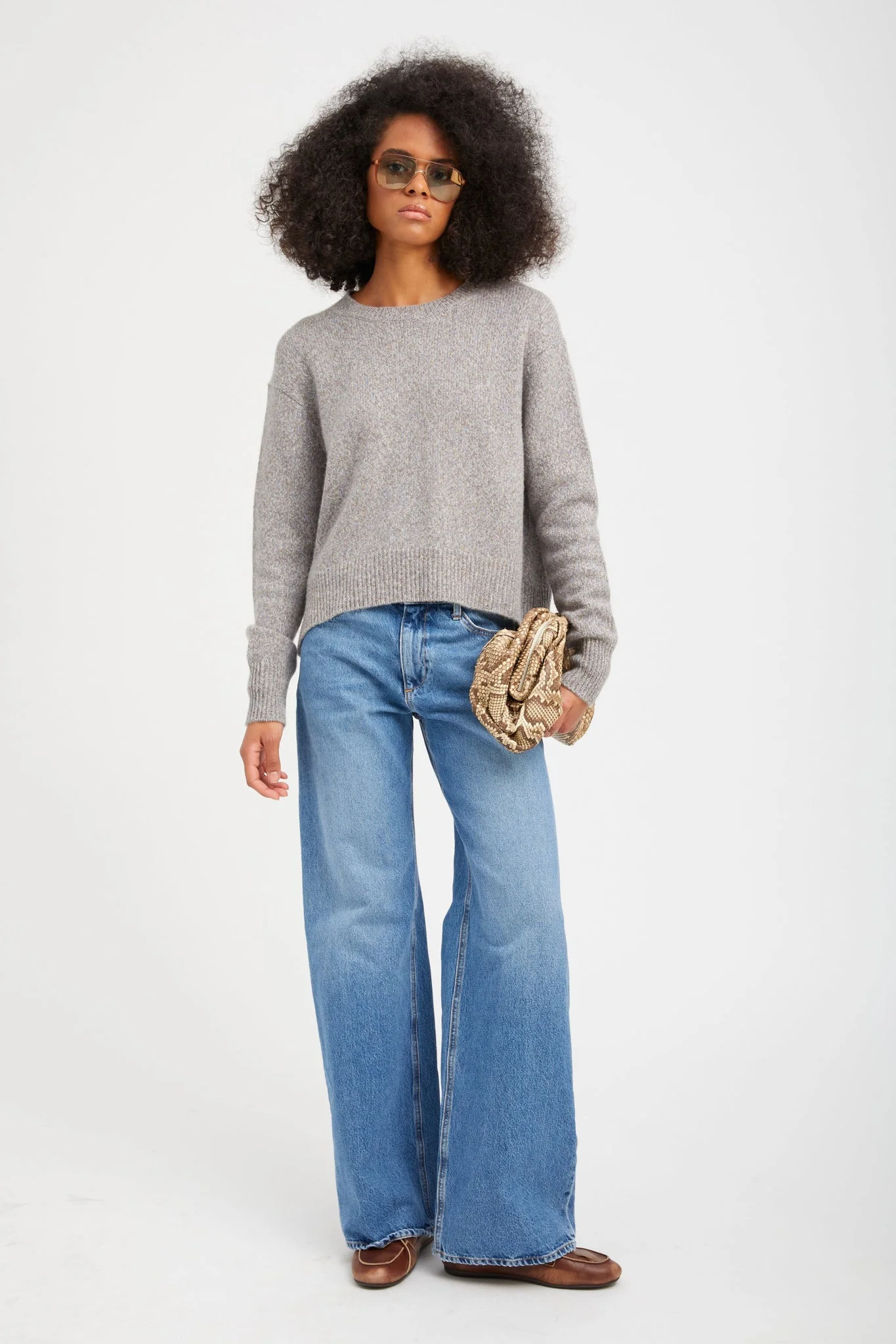 EDITH VINTAGE WIDE LEG DENIM - 1