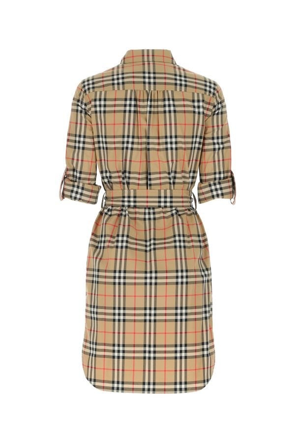 ワンピース Burberry Embroidered Cotton Dress Burberry BURBERRY Embroidered Stretch Cotton Shirt Dress