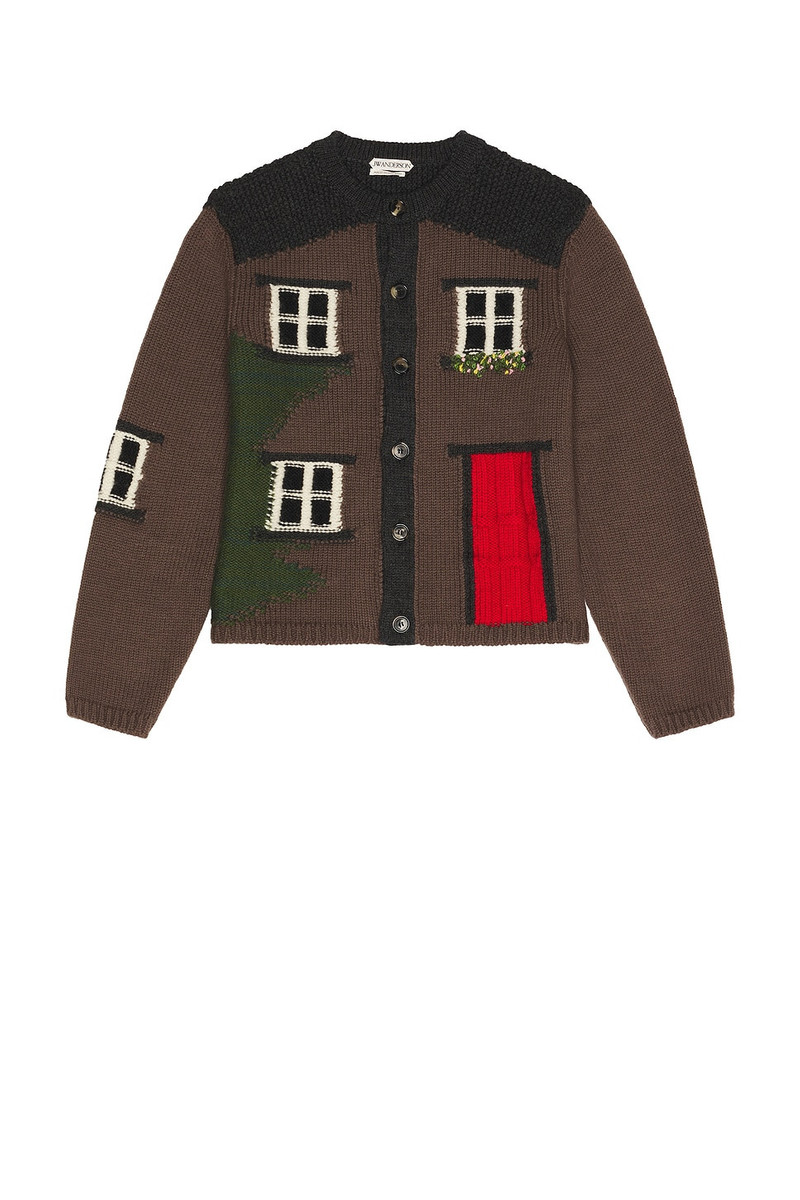 JW Anderson House Polo Cardigan outlook