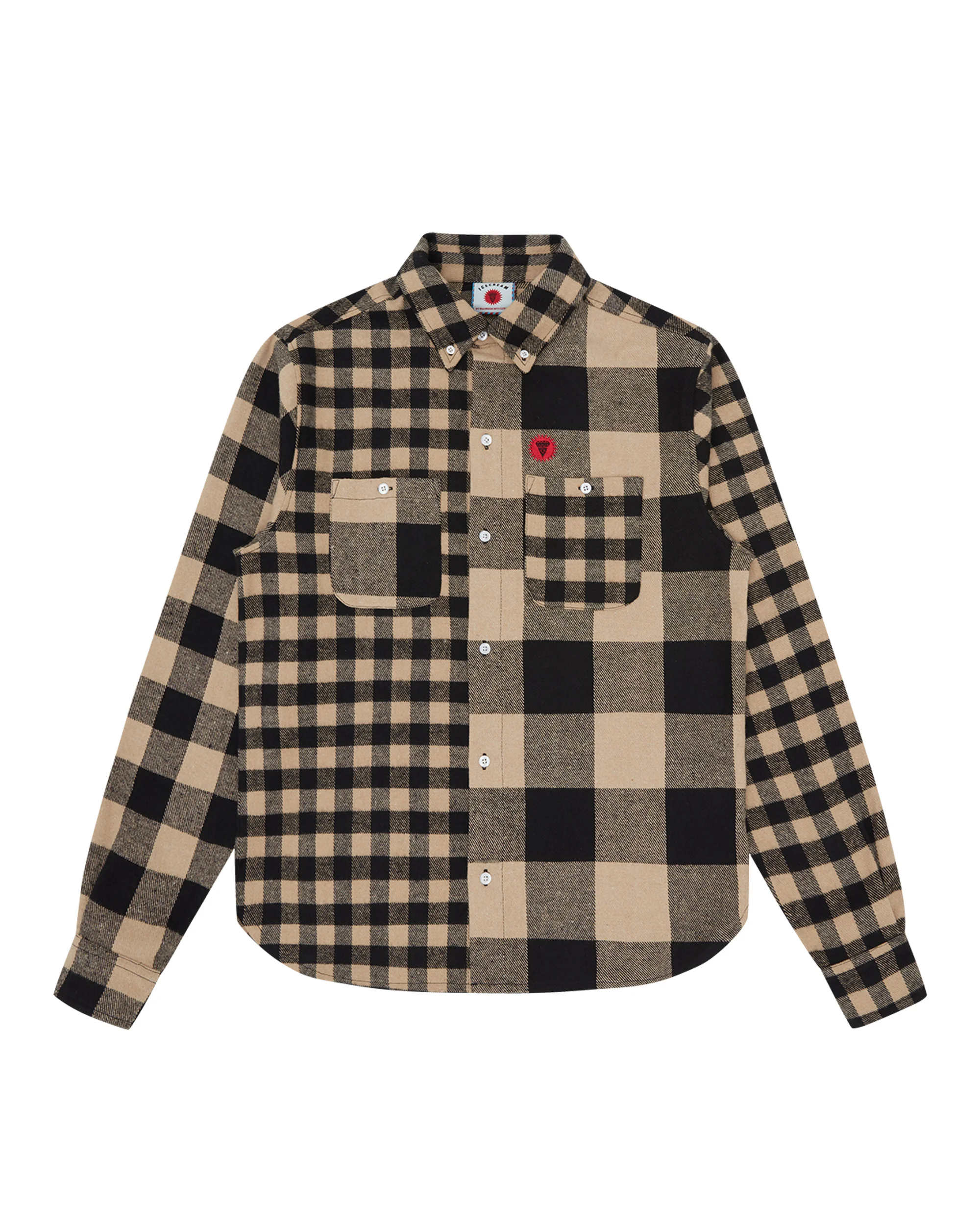 MULTI CHECK LS SHIRT - 1