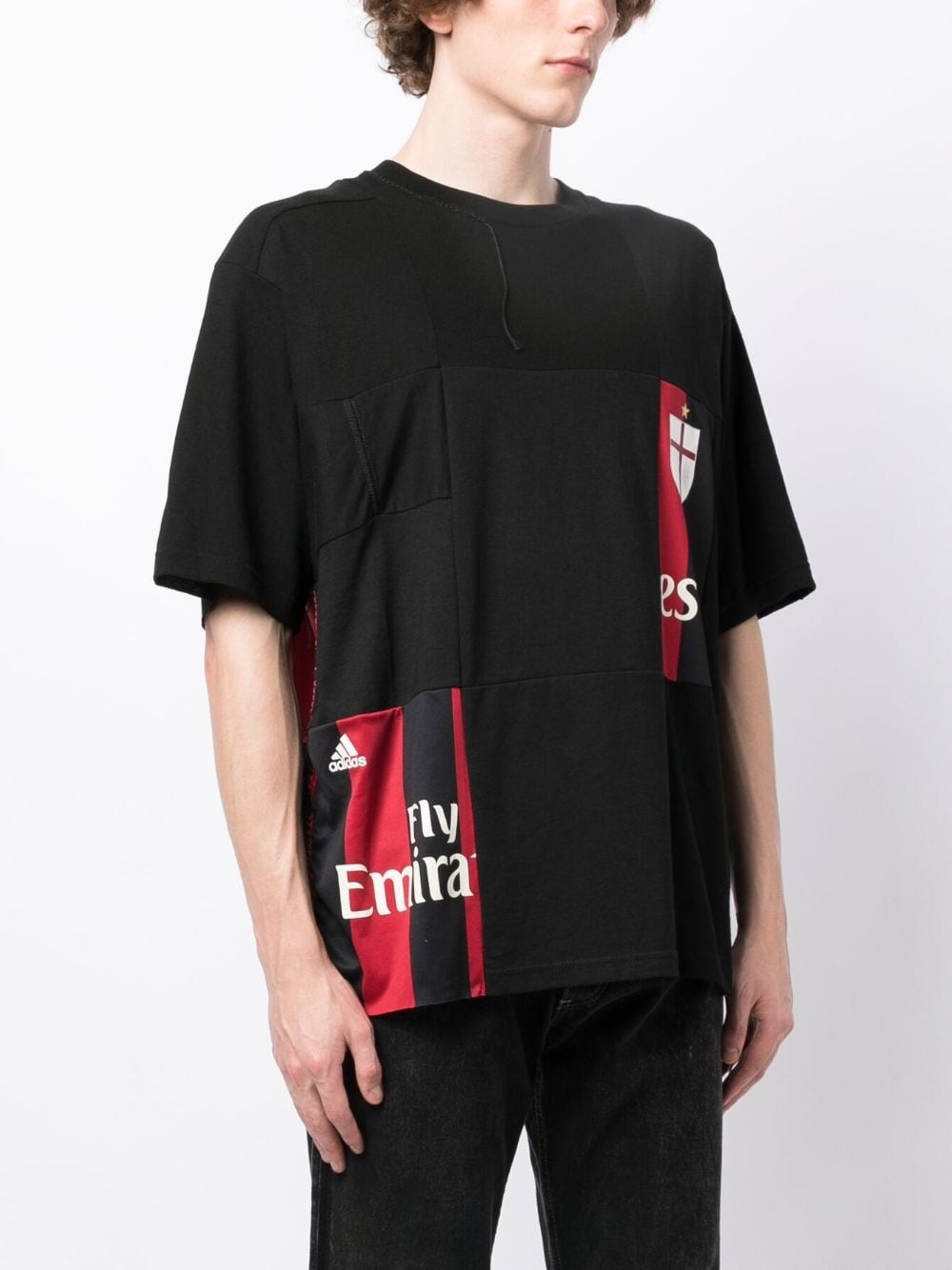 PATCHWORK COTTON T-SHIRT - 3