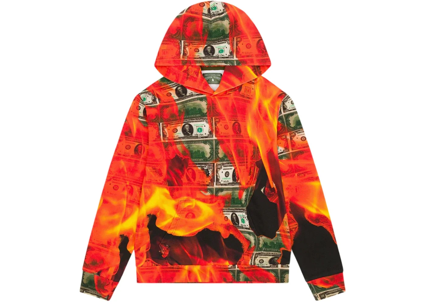 Denim Tears Burn It Hoodie Multicolor - 1