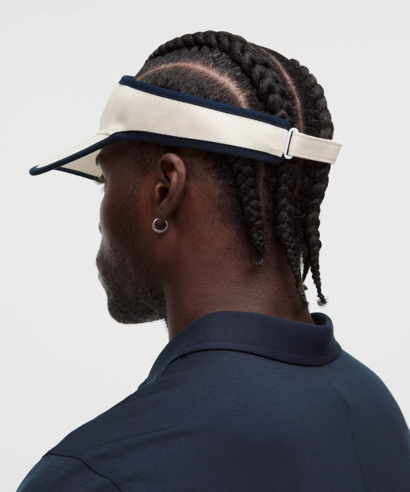 Removable Sweatband Cotton Canvas Visor 3