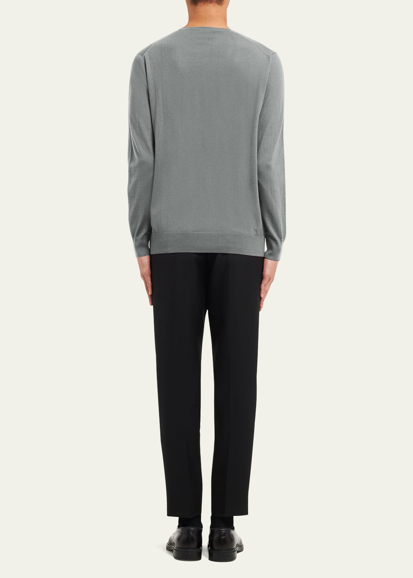 Men's Superfine Wool Sweater - 3