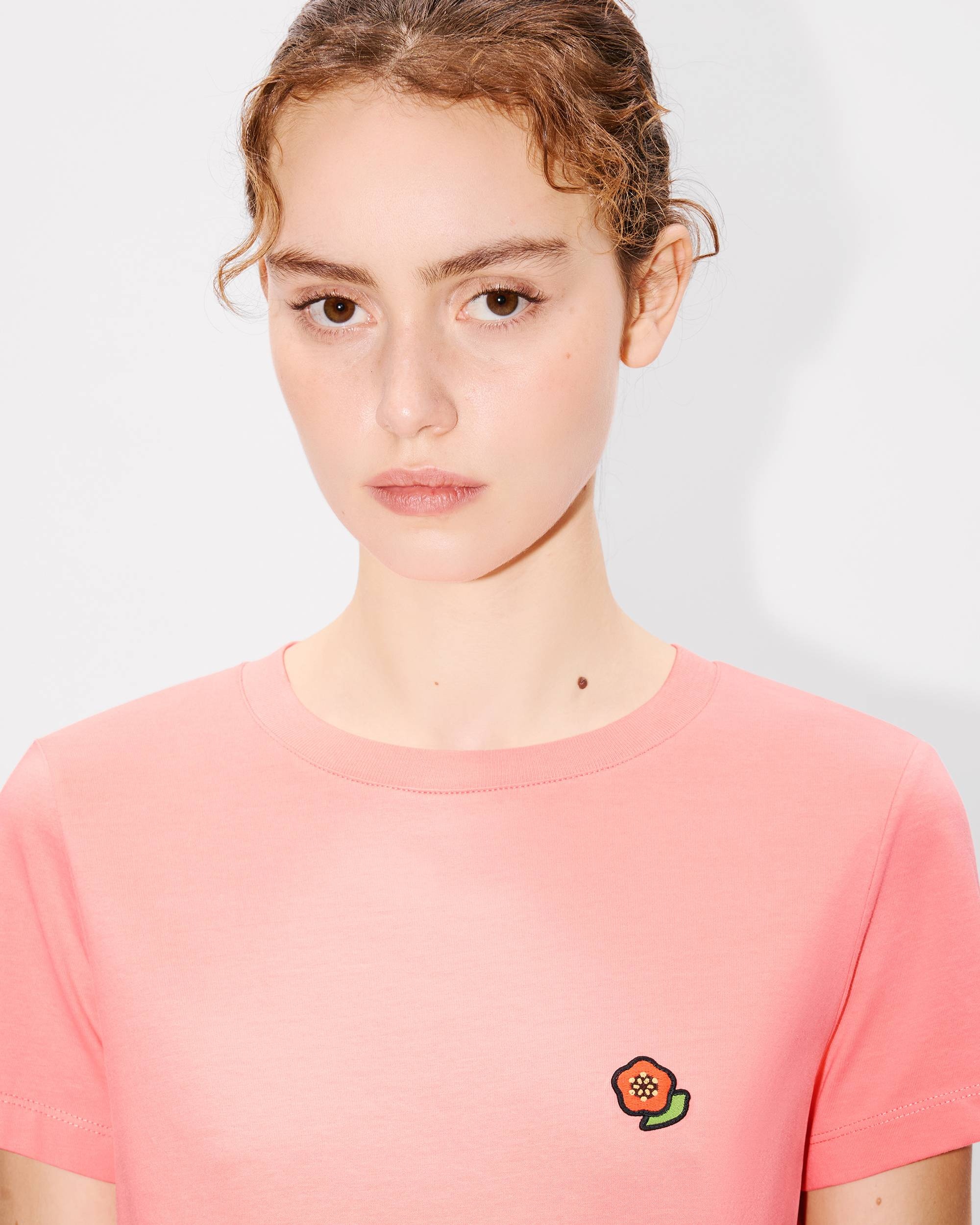 'KENZO Pop' embroidered cotton T-shirt - 6