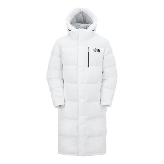 THE NORTH FACE Long Down Winter Jacket 'White' NC1DM71B - 1