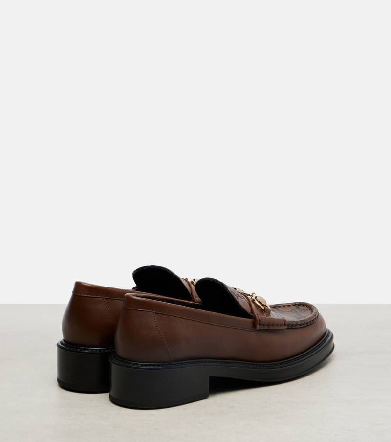 Horsebit leather loafers 2