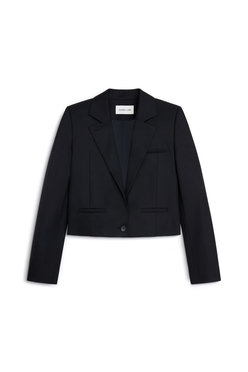 MONA ESSENTIAL CROPPED BLAZER 1