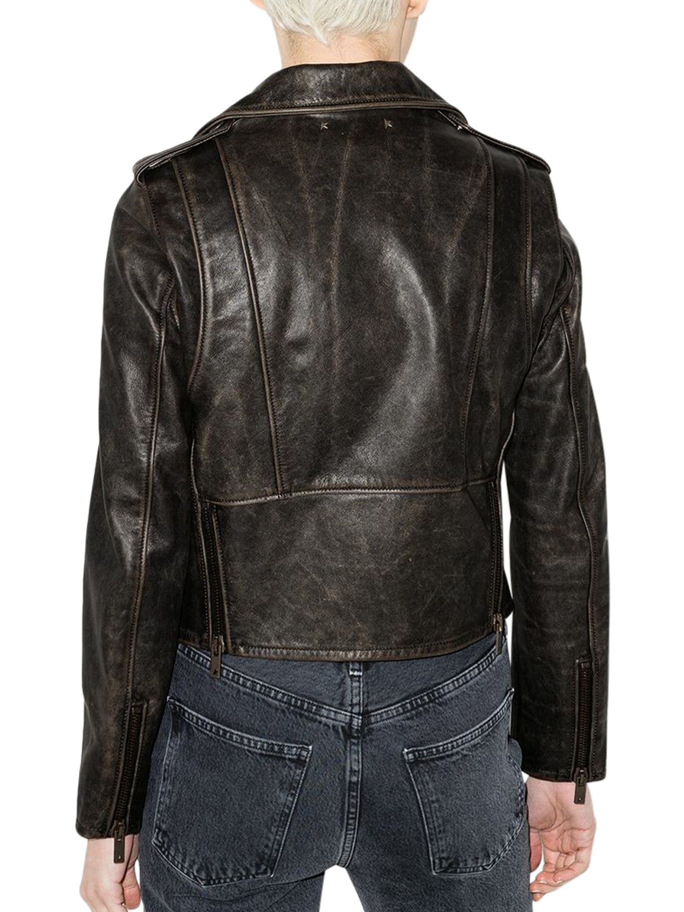 JACKET WITH WORN EFFECT - 3