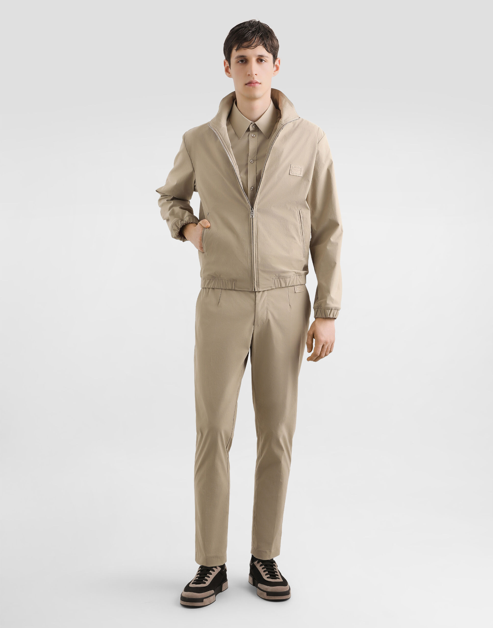 Nylon canvas trousers - 2