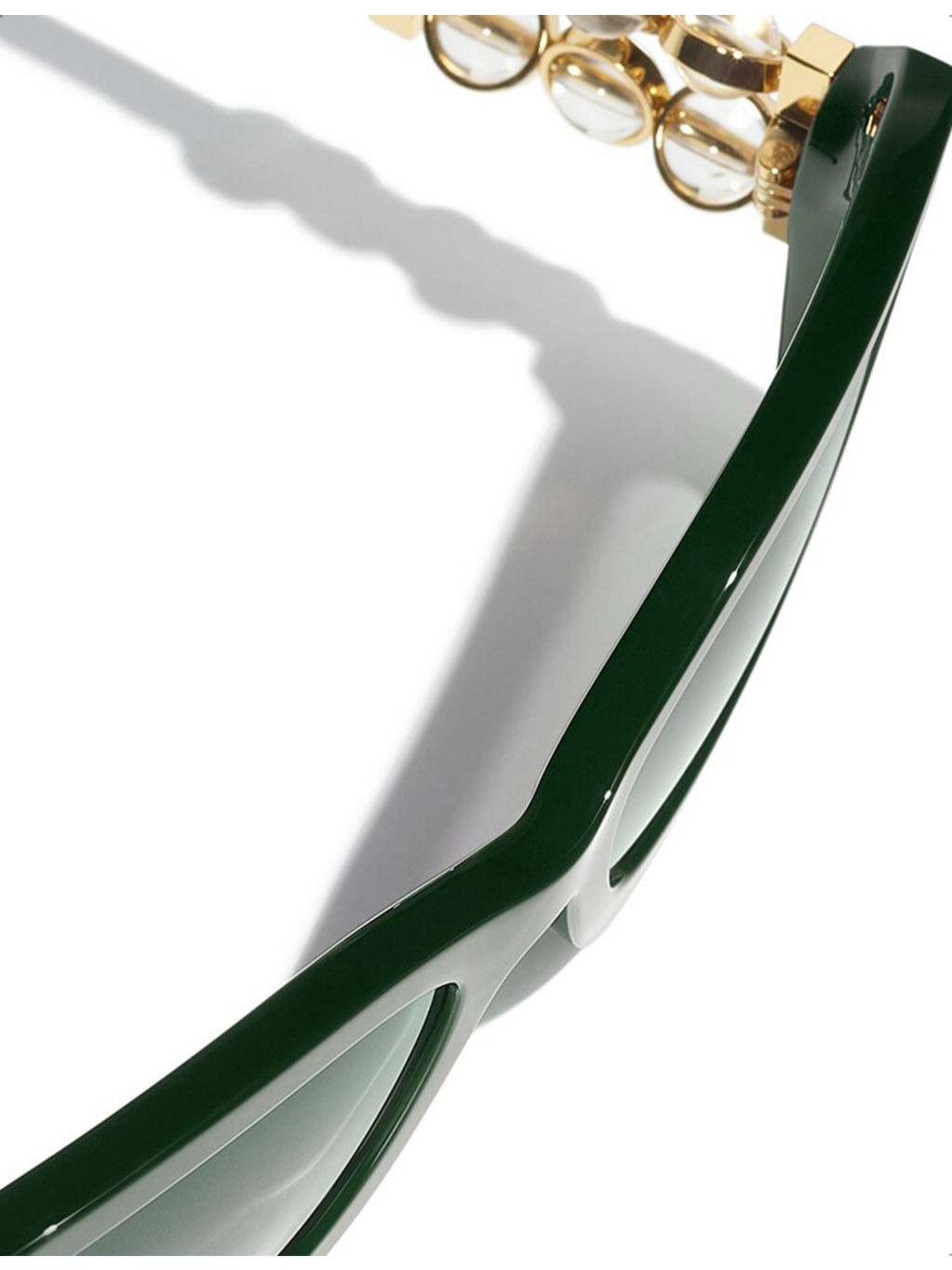 CH5542 Rectangle-Frame Acetate Sunglasses - 4