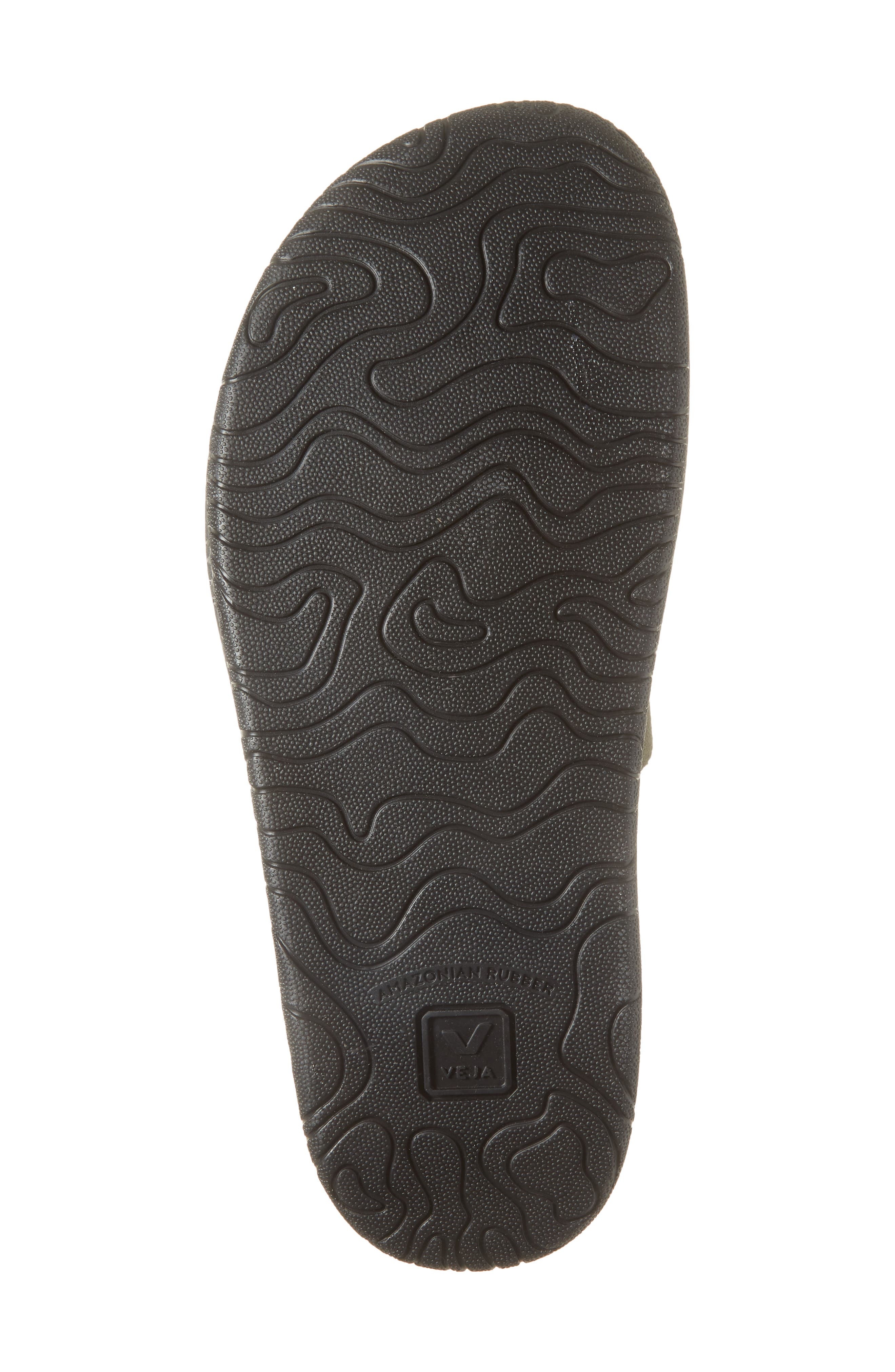Veja Etna Suede Slide Sandal in Kaki Black at Nordstrom - 6