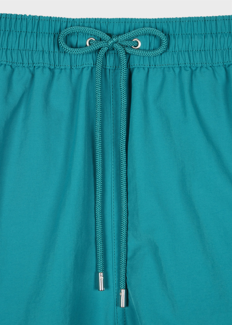 Paul Smith Turquoise Swim Shorts With 'Artist Stripe' Trim outlook
