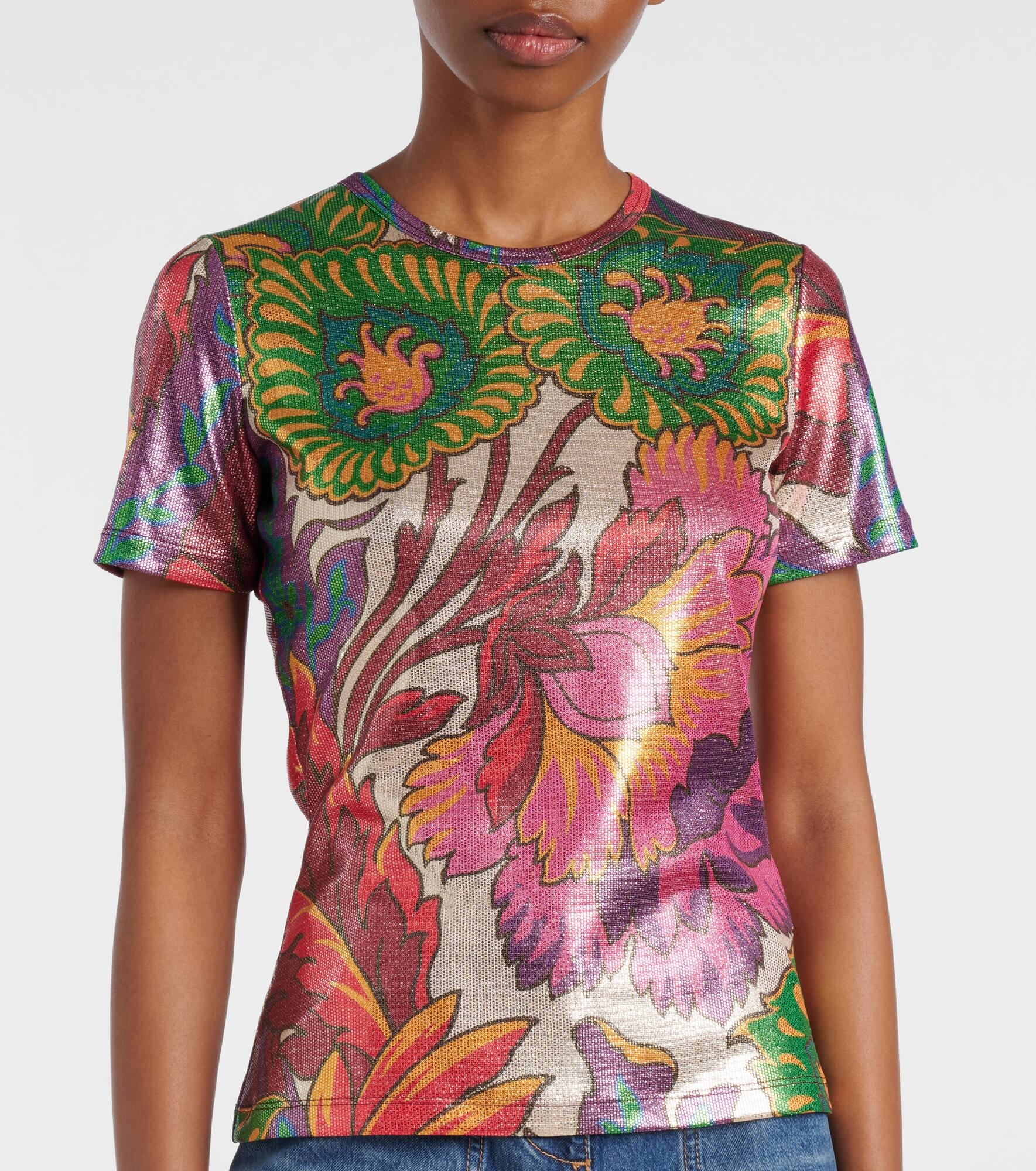 Floral T-shirt - 5