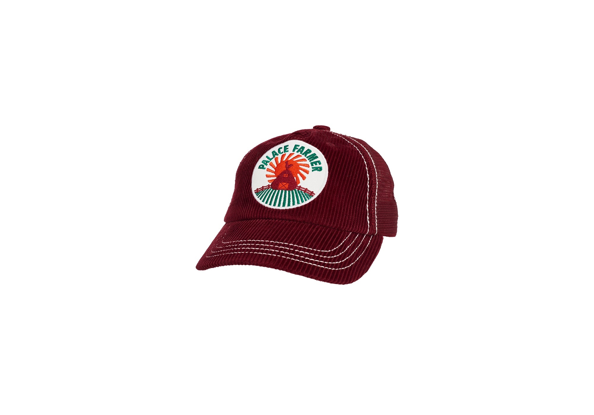 FARMER TRUCKER HAT BURGUNDY - 1